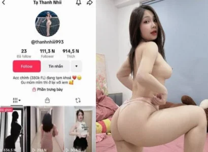Em tiktoker Tạ Thanh Nhi bị phang cực ngon
